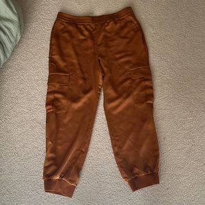 Banana Republic Copper Joggers with Cargo Pockets